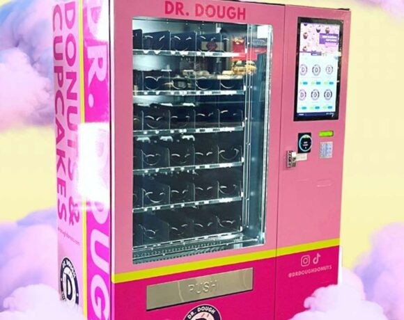 doughnut vending machine, the Dough Lab