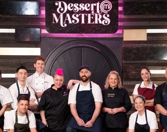 The cast of MasterChef Dessert Masters