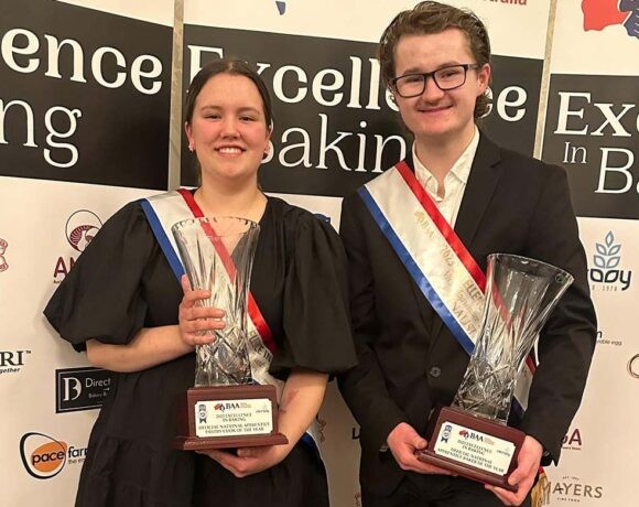 Maylee Howard and Caleb Braszell (Excellence in Baking)