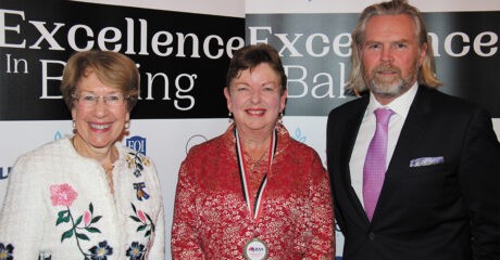 (L to R) Her Excellency the Honourable Margaret Beazley AC KC, Janet Blythman, and Andrew O'Hara (President of the BAA)